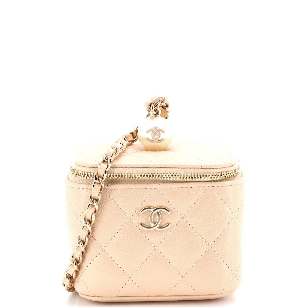 Chanel Classic Pearl Vanity Case With #233998C30B